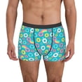 thumbnail image 1 of Balery Donut Calzoncillos bóxer para hombre, ropa interior de algodón suave y transpirable con cinturilla de nailon-XX-Large, 1 of 5