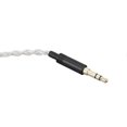 thumbnail image 4 of Silver Plated Copper Earphone Replacement Cable 3.5mm to Dual 2.5mm Plug o Cable for HE400S HE‑400I Headphones 1.2m, 4 of 4