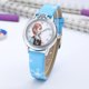 thumbnail image 4 of Reloj Elsa para niñas, relojes de princesa Elsa para niños, correa de cuero, bonitos relojes de pulsera de dibujos animados para niños, regalos para niños, reloj Frozen para niñas, 4 of 4