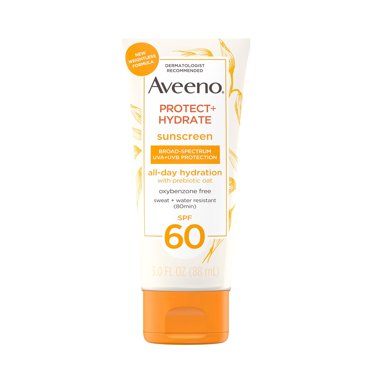 Aveeno Protect   Hydrate Moisturizing Body Sunscreen 3 fl oz (Pack of 14)