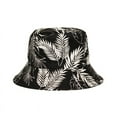 thumbnail image 3 of COCOpeaunt New Unisex Fishing Hat Women Men Hip Hop Cap Couple Leaf Panama Bucket Hat Sun Flat Top Fisherman Hats Lady Outdoor Caps Gift, 3 of 6