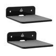 thumbnail image 1 of 2pack Wall Shelf Speaker Stand, Acrylic Wall Mount Display Shelf For Bluetooth Speaker, Webcam XXF, 1 of 5