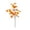 B, variant on Artificial Maple Leaves Branch, Flocked Fall Maple Leaf Stem with Mini Pumpkin, Autumn Decor for Thanksgiving Harvest Home Kitchen Table Arrangement, 24.4"