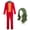 Set + Wig, variant on Mens Joker Costume Halloween Costume
