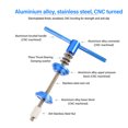 thumbnail image 3 of Bike Headset Bearing Installer, Bike Headset Press Tool Anti Slip CNC Machined  for Maintenance, 3 of 7