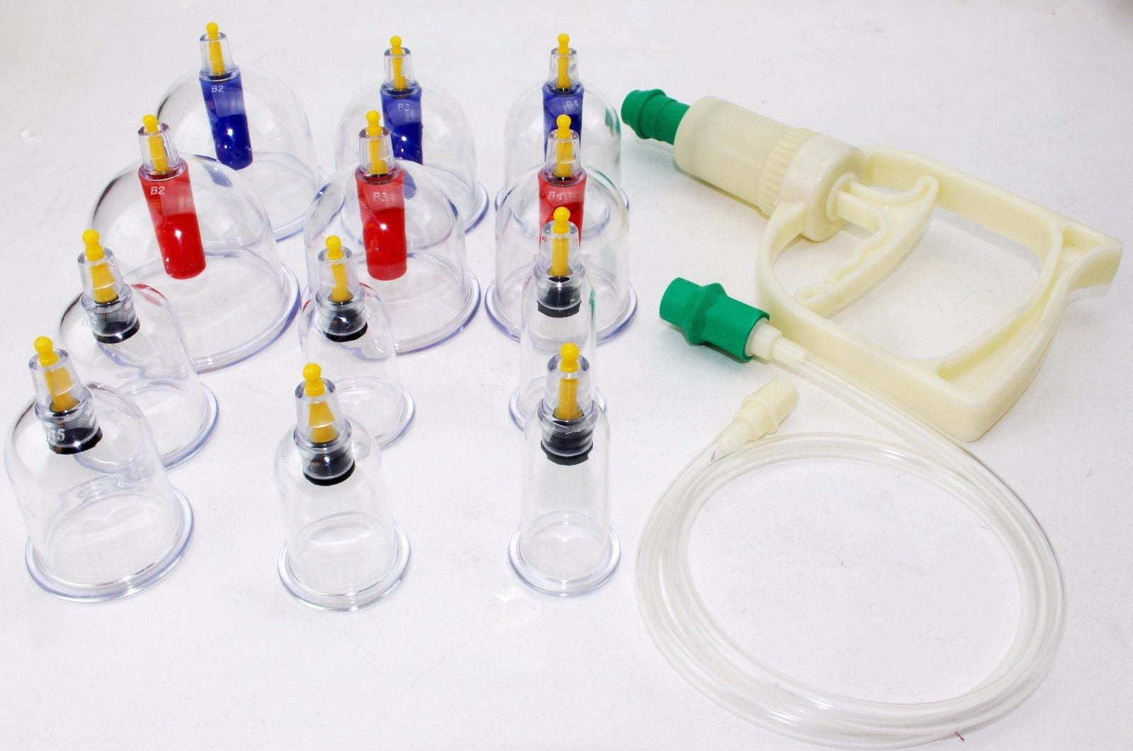 XXXXX 12 Pcs Professional Vacuum Cupping Therapy Equipment Set with