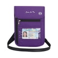 thumbnail image 4 of MORESEC under $5 7Pcs Anti-Theft Passport Pouch,Waterproof RFID Blocking Passport Neck Pouch for Men Women, Secure Travel Wallet for Airplane, Holds Cash Cards Phone, Hidden Chest Bag, 4 of 9