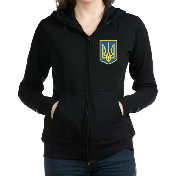 CafePress - Ukraine Sweatshirt - Women's Zip Hoodie