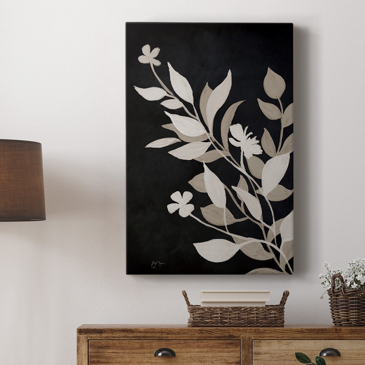 Midnight Silhouette II Premium Gallery Wrapped Canvas - Ready to Hang