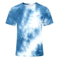 thumbnail image 4 of JAJAHO Mens Crew Neck T Shirt Tie Dye Short Sleeve Graphic Tee Comfort Casual Daily Wear Summer Beach Shirts Leisure Tops, 4 of 4