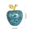 thumbnail image 2 of Crystal Apple Ornament - Romantic Holiday Decor for Christmas Eve, 1 Pack Festive Gift with Sparkling Design for Home Decoration and Special Surprises, 2 of 5