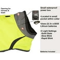 thumbnail image 4 of Light Up LED Waterproof Reflective Trim Dog Jacket with Belt & Harness Compatible Opening, 4 of 8