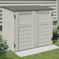 thumbnail image 5 of Suncast 34 CU Durable Resin Horizontal Storage Shed w/ Reinforced Floor (2 Pack), 5 of 6