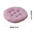 thumbnail image 3 of Cushions for Outdoor Furniture Clearance, Dining Room Cushions Seat Pillows, 12x12in Seat Pad for Office Chair, Chair Seat Pad Floor Throw Pillows(Purple), 3 of 4