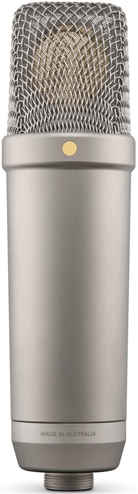 Rode NT1 5th Generation Condenser Microphone, SM6 ShockMount, Pop Filter, Silver