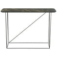 thumbnail image 2 of Safavieh Rylee Modern Wood and Metal Console Table, Dark Sandstone/Black, 2 of 5