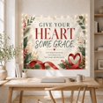 thumbnail image 5 of Heart Motivational Decorated with Botanical Elements Main Give, Mystical Fantasy for Space Lovers, Galaxy Room Decor, Christmas Gift, Tapestry Wall Hanging for Bedroom and Dorm, 5 of 7
