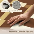 thumbnail image 6 of ODIKA 9'x12' Washable Area Rug Non-Shedding, Easy Care Contemporary Abstract Rectangular Motifs Balanced Transitional for Master Suite, California King, Under Bed, 6 of 7