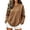 AP16_Brown, variant on Oversized Sweatshirt For Women Leopard Print Top Pullover Crew Neck Long Sleeve Loose Fit Graphic Sweatshirts Cheetah Print Top Black M