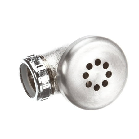 T&S Brass Overflow Head Assembly, Chrome-Plated Brass Body & 011356-45 - Genuine OEM Replacement Part