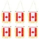 thumbnail image 1 of 6 banderas de Canadá para colgar en la ventana del coche, pequeñas banderas para coche., 1 of 8