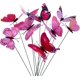 thumbnail image 2 of CHAO 50 piezas de coloridas mariposas de jardín, libélulas de jardín en palos para decoración de plantas, jardín, decoración de jardín, 2 of 5