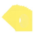 thumbnail image 3 of Yellow Picture Frame Mat for 16x20 Frames - Oval Opening for 13x18 Photos - 10 Mats, 3 of 7