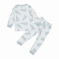 thumbnail image 3 of Mrzhqd Christmas Tree Print Pajamas Set Home Wear Long Sleeve Top And Pants Two Piece Family Suit Mint Green, 3 of 6