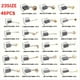 thumbnail image 2 of 46 Escobillas de Carbón para Motor Eléctrico, 23 Tamaños, Repuesto para Herramientas Eléctricas., 2 of 5