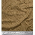 thumbnail image 1 of Soimoi Poly Georgette Fabric Triangle & Saxophone Musical Instrument Fabric Prints by Yard 42 Inch Wide, 1 of 1
