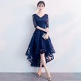 thumbnail image 2 of Vestido de noche de banquete para mujer, lujoso, elegante, digno, ajustado, para damas famosas, falda MIDI de fiesta, 2 of 6