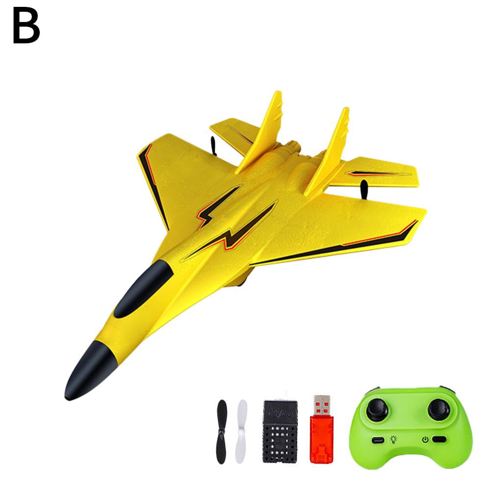 Remote Control Aircraft with Night Flight Effects, Featuring SU-35 Fighter Jet Design - Lightweight & Portable for Enthusiasts and Beginners