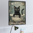thumbnail image 4 of 1000 Piece Jigsaw Puzzle 20" x 30" Finished Size Black Cat Wash Your Paws Jigsaw Puzzles for Adults Educational Games Colorful Puzzles for Home Decoration, 4 of 8