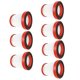 thumbnail image 1 of 7 piezas para accesorios de aspiradora inalámbrica Yuxing Deerma VC01/VC10 filtro H11 filtro plegable blanco y rojo, 1 of 5