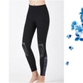 thumbnail image 4 of DIVE SAIL Pantalones de neopreno de 3 mm Costuras sin costuras de tipo dividido Leggings de buceo elásticos a prueba de sol de tres capas para bucear con esnórquel Surf Mujer gris L Eigraketly OD003286-18, 4 of 7