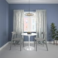 thumbnail image 3 of COSCO Outdoor/Indoor Stacking Resin Chair with Ribbon Back, 2-Pack, Gray, 3 of 13