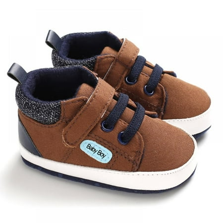 

Autumn Infant Baby Boys High-Top Warm Anti-Slip Shoes Sneakers Toddler Soft Soled