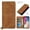 Brown, variant on For Apple iPhone 12 Pro Max (6.7") Wallet PU Vegan Leather ID Credit Card Money Holder Magnetic Closure Pouch Flip Cover ,Xpm Phone Case [ Rose Gold ]