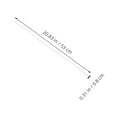 thumbnail image 2 of WEUVEB 2Pcs Water Dispenser Pump Silicone Inlet Pipe Replacement Transparent Hose for Home Use, 2 of 8