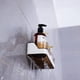 thumbnail image 5 of Estante de ducha de pared sin perforaciones, estante de ducha adhesivo con fuerte adherencia, su opción ideal para un almacenamiento versátil en el baño, la cocina y el dormitorio (2 piezas), 5 of 5