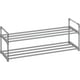thumbnail image 1 of Zapatero de 2 Niveles, Estantería de Zapatos, Estantería de Metal, para 8 a 10 Pares de Zapatos, Estante Apilable, para Pasillo, Salón, Dormitorio, 30 x 92 x 34 cm, Gris, 1 of 5