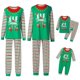 thumbnail image 1 of Pijamas navideños familiares de algodón para mujer, ropa de dormir de LICRA/algodón, teñido liso, 3 piezas, nuevo estilo, venta al por mayor, 1 of 4