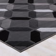 thumbnail image 5 of Allstar Rugs Allstar Shadow Modern Octagon Abstract Design Rug Gray 4' 11"x6' 11" 5' x 8' Living Room, 5 of 5