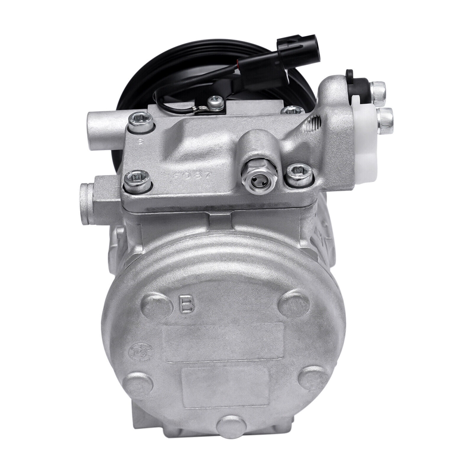 Miumaeov A/C AC Compressor with Clutch for Hyundai Tucson 2005-2006 Kia Spectra 2004-2006 Kia Sportage 2005-2007