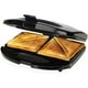 thumbnail image 4 of Sandwichera Tostadora y Prensa Panini Shuxiu Wang Eléctrica con Placas Antiadherentes Negro, 4 of 4