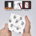 thumbnail image 4 of PAYOHTO Toggle Light Switch Wall Plate Cute Hedgehogs Double Switch Cover Standard Size 2-Gang 4.50" x 4.5" Unbreakable Polycarbonate Thermoplastic, 4 of 6