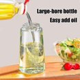thumbnail image 3 of ZHAOCHENG Pulverizador y dispensador de aceite de vidrio 2 en 1, botella dispensadora de aceite de oliva de 470 ml para cocina, botella rociadora de aceite de grado alimenticio para cocinar, barbacoa, 3 of 5