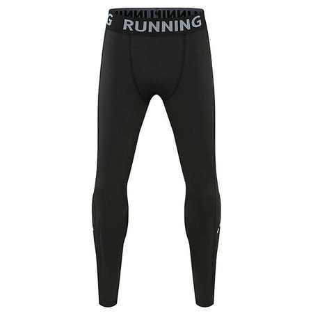 BULLPIANO Youth Boys Compression Leggings Tights Basketball Athletic Pants Sports Base Layer for Soccer 5-12Y