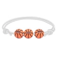 thumbnail image 1 of Bracelet de Basketball Baseball Ligne de Cire Bracelet de Tennis Rugby Garçons Filles Bijoux de Sport, 1 of 4