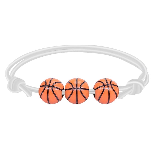 Baloncesto Béisbol Pulsera Línea de Cera Tenis Rugby Pulsera Niños Niñas Deportes Joyería